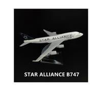 (165. STAR ALLIANCE)Scale 1:400 Metal Aircraft Replica Emirates Airlines A380 B777 Airplane Diecast Model Aviation Plane Collectible Toys for Boys
