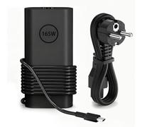 165W Cargador Portatil USB C Compatible con DELL Precision 5690 5680 5490 3580 3480, Pro MAX 14 16 18 Plus, Inspiron-14 16 Plus 7640 7430 Pro Rugged, DA165PM210 HA165PM210 LA165PM210 0M9TG5