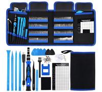 168 en 1 Kit de Destornilladores de Precisión, Kit de Herramientas de Reparación Portátil con 144 Puntas Magnéticas, para Ordenadores, Móviles, iPhone, MacBook, Consolas de Juegos, PC, y Tablets