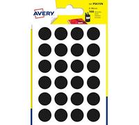 168 Pastillas N/A, color negro, 15 mm