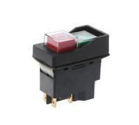 16A 4Pin KLD28 Electromagnetic Pushbutton Switch Tool Start Stop On/Off Push Button Switch Easy Operate E7CB