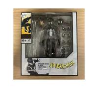 16cm Mafex Black Spider man Action Figure Pvc Movable Collection Model Toys Maf 147 Venom Spiderman Peter Figurine Model Gift