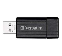 16GB USB STORENGO Pinstripe Negro