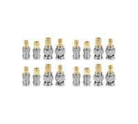16Pcs BNC una SmA Tipo Macho Hembra Conector RF Adaptador Kit Convertidor de Prueba Conjunto