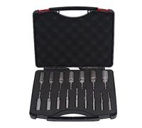 16PCS Deep Socket Set for Drive Wrench | Hex Shank Adapter for Electric Drill/Automotive Repair/Home DIY | Chrome Alloy Steel Socket Assortment 5-19mm