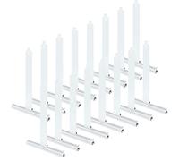 16pcs Flejes para Persianas Gancho para Persianas Basculantes Tirantes para persianas Fleje Tirante(190 mm) para Persianas Muelle de suspensión para persianas