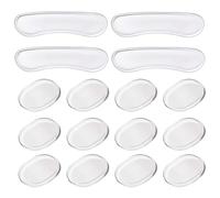 16pcs/packweiche Dämpfende Mondgele Clear Oval Y Tambor Silenciador Set Tambor Amanecer