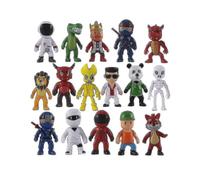 16pcs/set Stumble Guys Series Mini Action Figures for Boys Girls Kids Game Collectible Model Decoration Birthday Gifts 2025