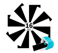 16PCS Smart iron on para Cri-cut Joy, 14cm*30.5cm Vinilo Textil Termoadhesivo, Vinilo Termoadhesivo Textil para DIY Camisetas y Más Telas