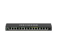 NETGEAR GS316EP-100PES switch Gestionado Gigabit Ethernet (10/100/1000) Energía sobre Ethernet (PoE) Negro