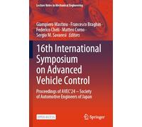 16th International Symposium on Advanced Vehicle Control: Proceedings of AVEC'24 - Society of Automotive Engineers of Japan (Lecture Notes in Mechanical Engineering)