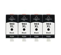 16X Compatible Ink Cartridge for H-*0P 903 903XL For of-iceJet Pro 6950 6960 6961 6970 6971 All-in-One Printer(4BK)