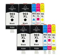 16X Compatible Ink Cartridge for H-*0P 903 903XL For of-iceJet Pro 6950 6960 6961 6970 6971 All-in-One Printer(10pcs)