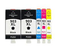 16X Compatible Ink Cartridge for H-*0P 903 903XL For of-iceJet Pro 6950 6960 6961 6970 6971 All-in-One Printer(5pcs)