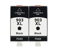16X Compatible Ink Cartridge for H-*0P 903 903XL For of-iceJet Pro 6950 6960 6961 6970 6971 All-in-One Printer(2BK)