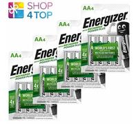 16x ENERGIZER Potencia Más Aa 2000mAh NI-MH Recargable batteries 1.2V