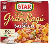 4x Il Mio Gran Ragu Star Sausage and Tomato sauce for Pasta (2 x 180g) Ready to Eat!