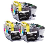 16x LC3213 Cartucho de Tinta Compatible para LC3213 LC3211 Funciona con DCP-J572DW DCP-J772DW DCP-J774DW MFC-J890DW MFC-J895DW Impresoras(3set)