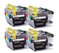 16x LC3213 Cartucho de Tinta Compatible para LC3213 LC3211 Funciona con DCP-J572DW DCP-J772DW DCP-J774DW MFC-J890DW MFC-J895DW Impresoras(4set)