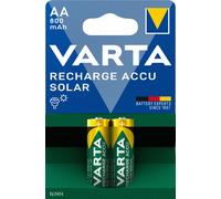 16x Varta Recharge Accu Solar HR6 Batería Recargable AA Mignon NiMh