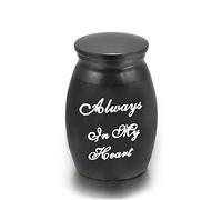 16x25mm Pata De Metal Árbol De La Vida Siempre En Mi Corazón Urnas De Cremación Cenizas Titular Recuerdo Memorial Mini Urna Colgante De Urna Funeraria,22