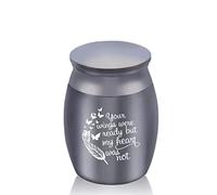 16x25mm Pata De Metal Árbol De La Vida Siempre En Mi Corazón Urnas De Cremación Cenizas Titular Recuerdo Memorial Mini Urna Colgante De Urna Funeraria,3-30x40mm