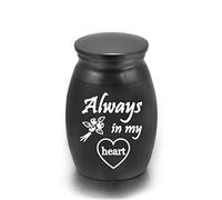 16x25mm Pata De Metal Árbol De La Vida Siempre En Mi Corazón Urnas De Cremación Cenizas Titular Recuerdo Memorial Mini Urna Colgante De Urna Funeraria,9