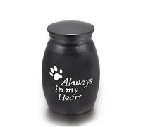 16x25mm Pata De Metal Árbol De La Vida Siempre En Mi Corazón Urnas De Cremación Cenizas Titular Recuerdo Memorial Mini Urna Colgante De Urna Funeraria,dieciséis