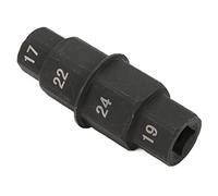 17/19/22/24mm Cubo De Rueda Delantera Adaptador De Toma De Husillo Herramienta De Eje Hexagonal De Motocicleta Reemplazo De Herramienta De Eje De Toma Hexagonal Para Ymh R1 R6