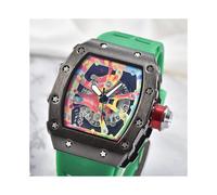 (17)2023 Reloj unisex de cuarzo automático AAA con 3 pines y diseño de tendencia Smiley de cerámica