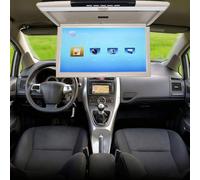 17,3 Pulgadas Monitor Techo Coche Fhd 1080p,Reproductor Techo Coche Con Wifi Bluetooth,Pantalla Sin Instalación Compleja,HDMI/USB/Sd/Fm/Ir - Pantalla Ips ángulo De Visión Completo 15.6in-Beige