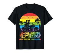 17 años Que seguimos pedaleando Juntos | Love Forever Anniversary Camiseta