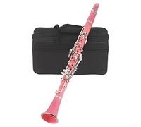 17 Clarinete Clave BB Tono Tune Pink Bakelite Clarinet Woodind Instril Accessories Clarinetes