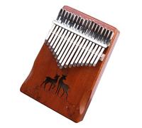 17 Claves Dedo Piano Thumb Instrumento para Niños Adultos Principiantes Cumpleaños Musical Regalo 17 Claves Kalimba Madera Pulgar Piano Piano
