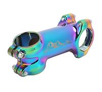 17 ° CYCLING MANDEL STEM | Aluminio Aleoy Mountain Ridel Teat para Off - Road/Performance | 4 tamaños 60 mm - 90 mm | Oxidación protegida y liviana (80MM)