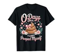 17 días Desde la última Vez Que me Hice Caca Meme Camiseta