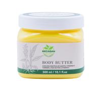 ¡17% DTO! Body Butter Hidratante con Cúrcuma, Manteca de Karité y Vitamina E 300 ml