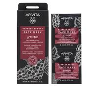 Apivita Express Beauty Mascarilla Anti Arrugas y Reafirmante con Uva 2x8 ml