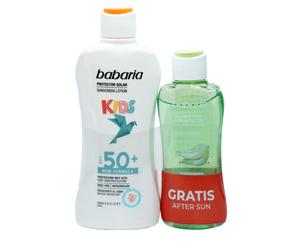 ¡17% DTO! Pack Leche Protectora Kids SPF50+ + Aftersun Efecto Hielo 200 ml