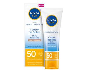 ¡17% DTO! Sun Protección Facial Control de Brillos Color 50 ml
