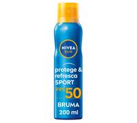 NIVEA SUN Protects and Refreshes Spray solar transparente SPF 50, 200 ml