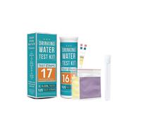 17 in 1 Home Water Testing Kits Strips, 100 Strips Testing for Hardness, ph, Chlorine, Fluoride for Pool, Spa, Hot Tubs, Tap