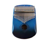 17 Key Kalimba Professional Thumb Piano Veneer Mahogany Circular Kalimba 17 Key Finger Piano Beginners Instrument Piano De Pulgar(17 Key Blue)