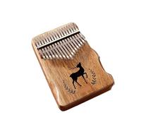 17 Keys Kalimba Thumb Piano Musical Instruments Kalimba Piano Festival Gift Piano De Pulgar(Beige)
