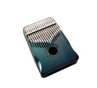 17 Keys Kalimba Thumb Piano Musical Instruments Kalimba Piano Festival Gift Piano De Pulgar(Green 01)