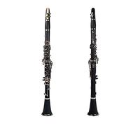 17 Llaves De Níquel Para Principiantes Estudiante Estándar Clarinet Conjunto Con Clarinet Reeds Llevar Case Clarinetes
