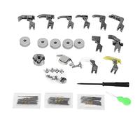 17 Piezas Juego de Prensatelas Universales para Máquina de Coser, Máquina de Coser Plana Industrial, Piezas de Prensatelas, Accesorios para Prensatelas, Caja de Colección de Herramientas
