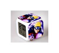 (17) Relojes digitales Anime Naruto Uchiha Sasuke Gaara Hatake Kakashi Haruno Sakura Tsunade Jiraiya Deidara Alarma