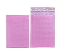 17 tamaños 10 Uds. Sobre acolchado de burbujas de poliéster rosa claro bolsa de correo autosellante sobre de burbujas sobre de envío-28x37cm