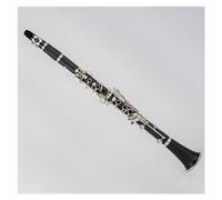 17 Teclas B Cuerpo De Tubo De Baquelita Plano Llaves Chapadas En Plata Instrumentos De Clarinete Con Estuche De Almacenamiento